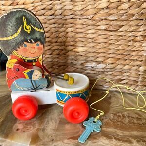 Fisher price drummer boy pull toy